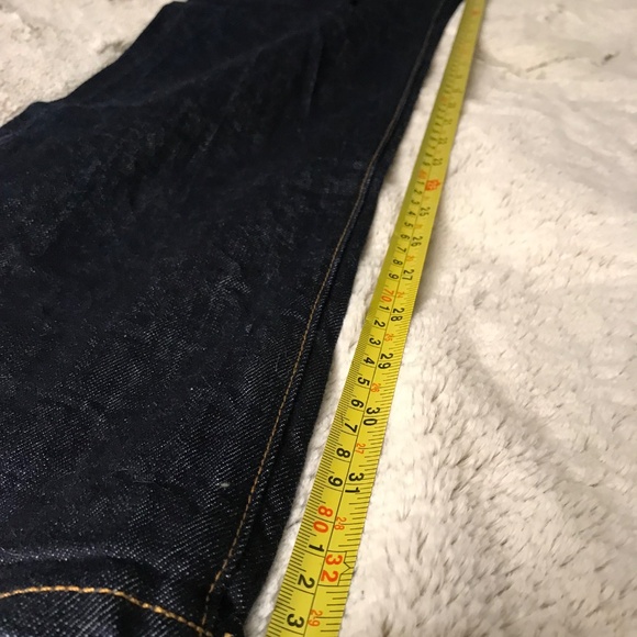 Men's Flint and Tinder 31 Selvedge Jeans Straight Tapered Fit: 31 X 33 - Picture 6 of 7